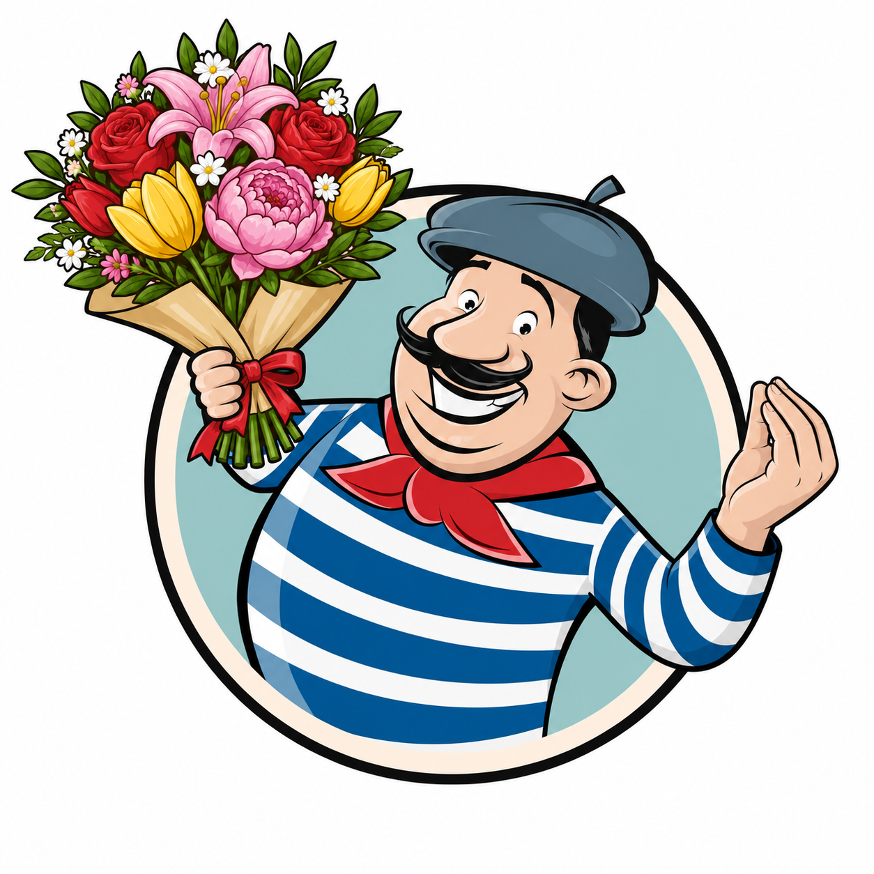 eFlowers Mascot